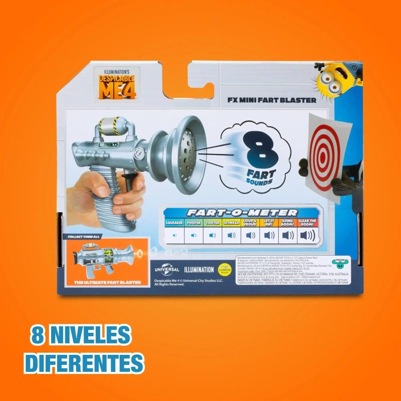 Minions Despicable Me Mini Fart Blaster with Light & Sound Effects - Image 5