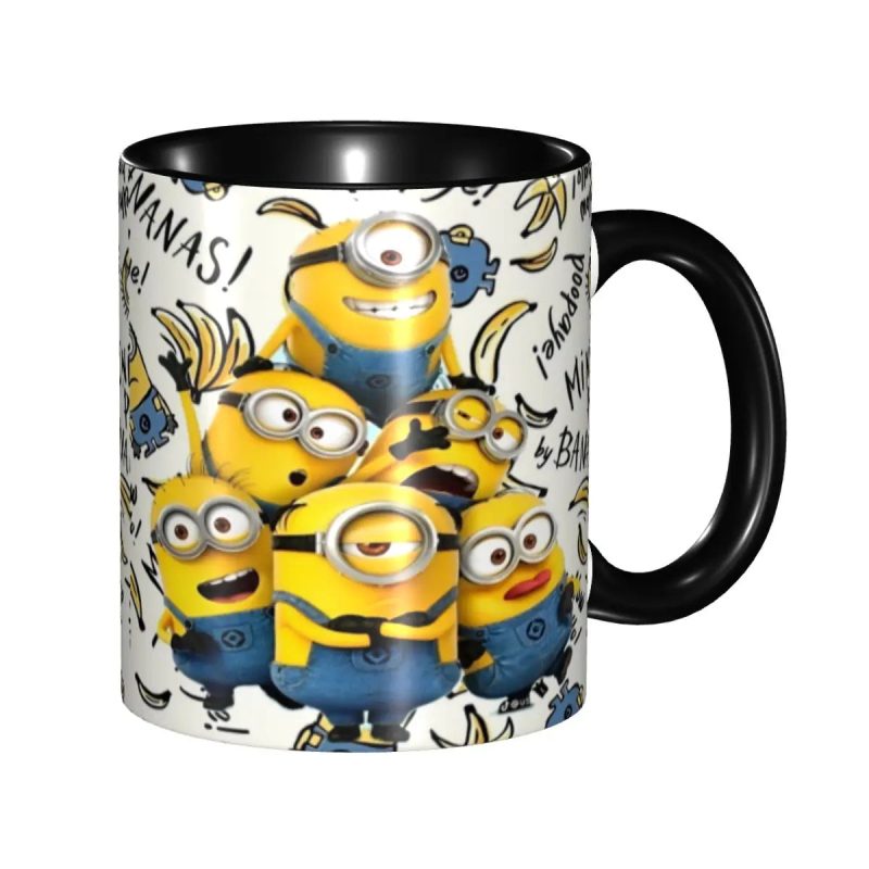 Minions Kawaii Mug – Novelty Cartoon Coffee Cup for Home - Image 3