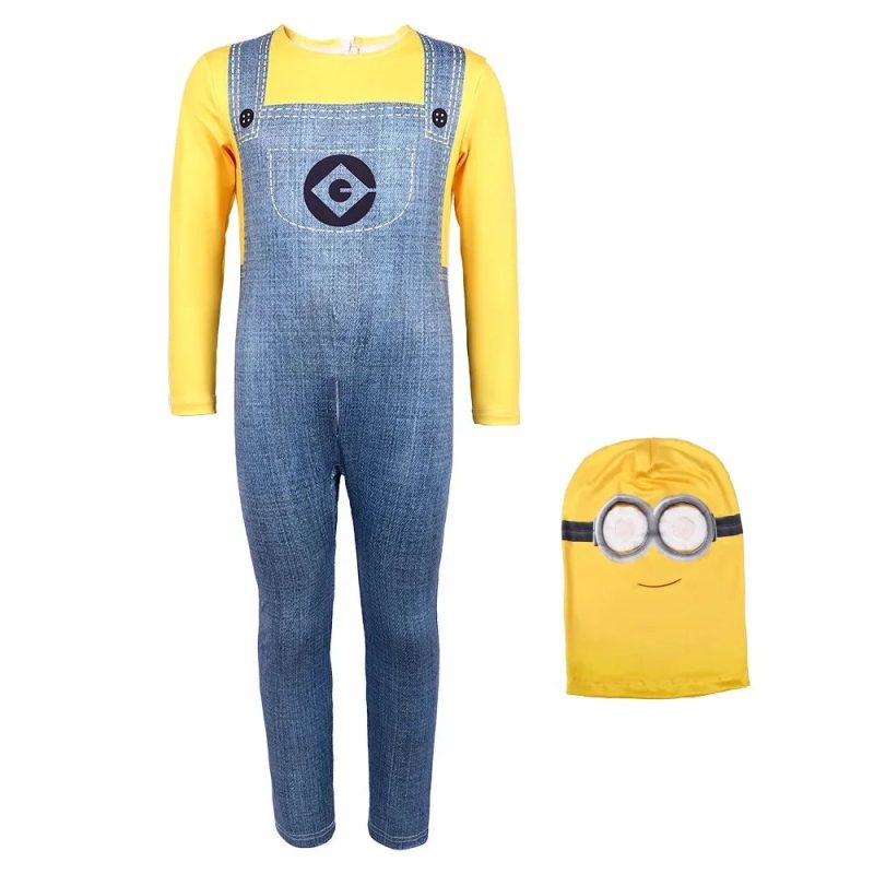 Minions Cosplay Jumpsuit – Kids & Adults Costume Edition - Image 2