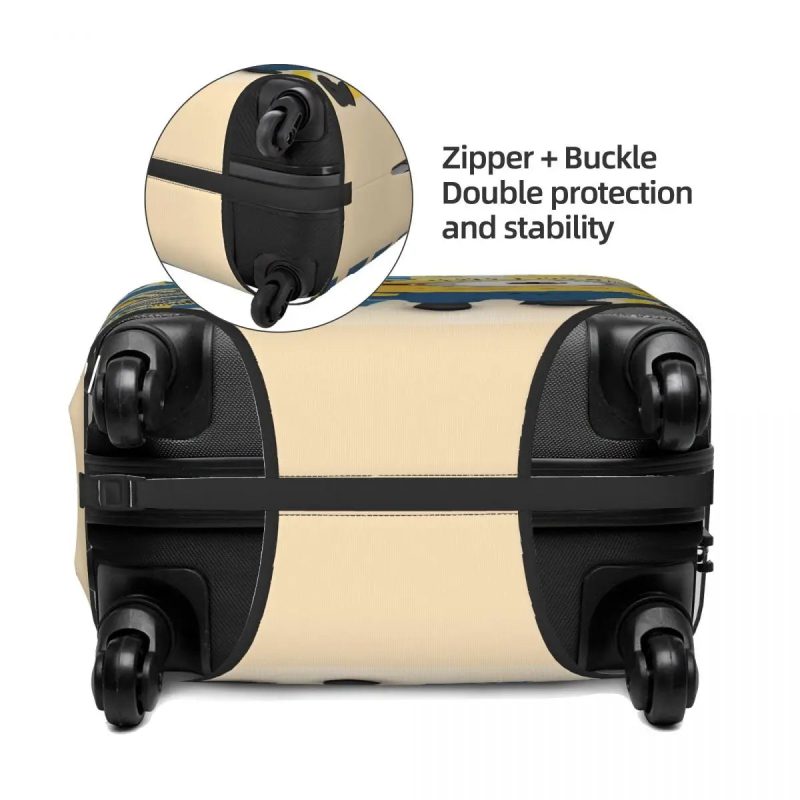 Kawaii Despicable Me Minions Suitcase Cover - Image 5