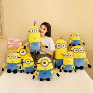 Despicable Me Minions Plush Toys - Bob, Stuart & Kevin
