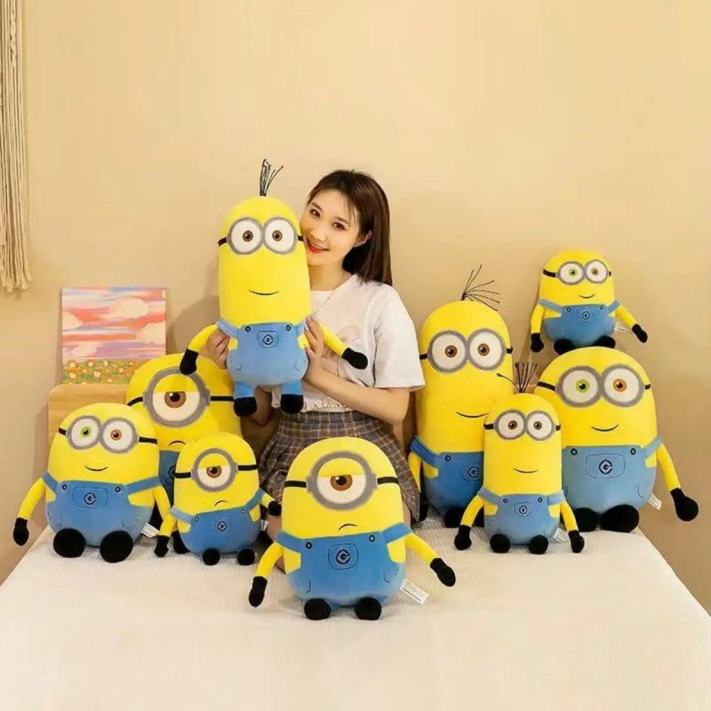 Despicable Me Minions Plush Toys - Bob, Stuart & Kevin