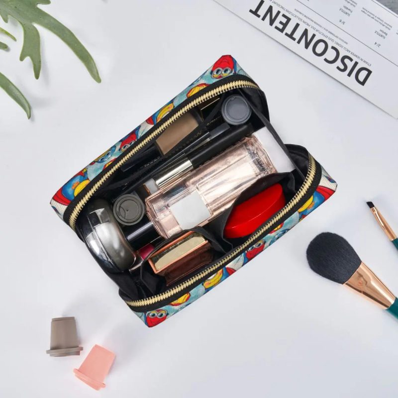 Custom Comic M-Miniones Anime Travel Cosmetic Bag for Women - Image 14