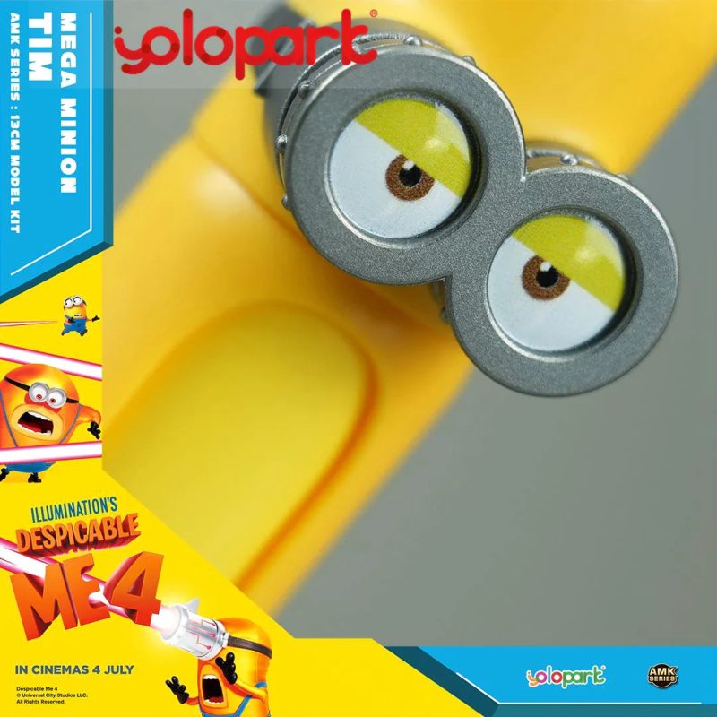 YOLOPARK Despicable Me 4 - AMK Series Mega Minion Tim Model Kit - Image 3