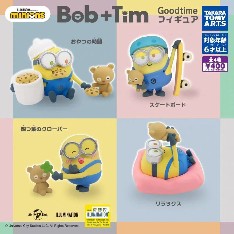 Takara Tomy Minions Action Figures – 3D Eye Kawaii Toys with Weapons - Image 2