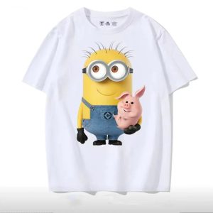 Miniso Small Yellow Man Tee – Summer Kids Edition