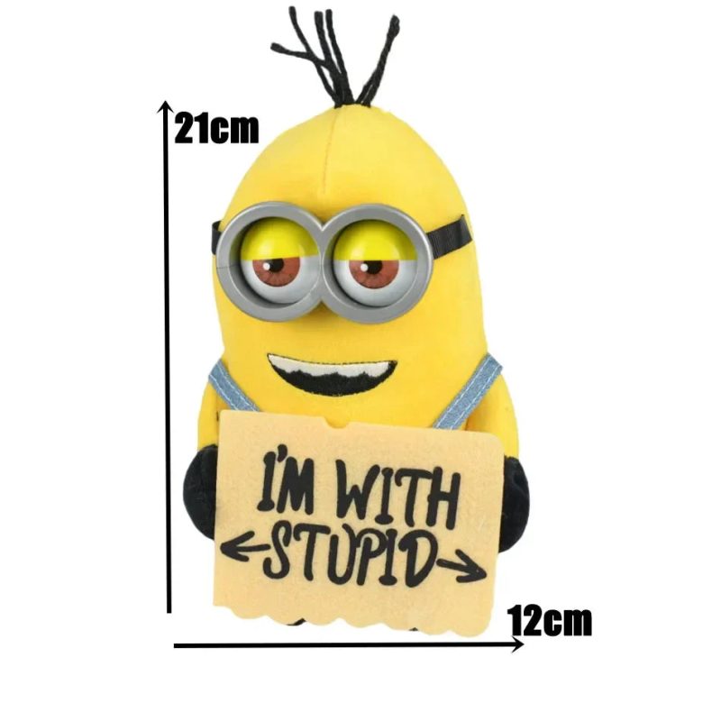 Minions 4 Plush Keychains – 12–22cm Kawaii Cartoon Dolls - Image 15
