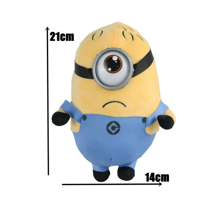 Minions 4 Plush Keychains – 12–22cm Kawaii Cartoon Dolls - Image 13