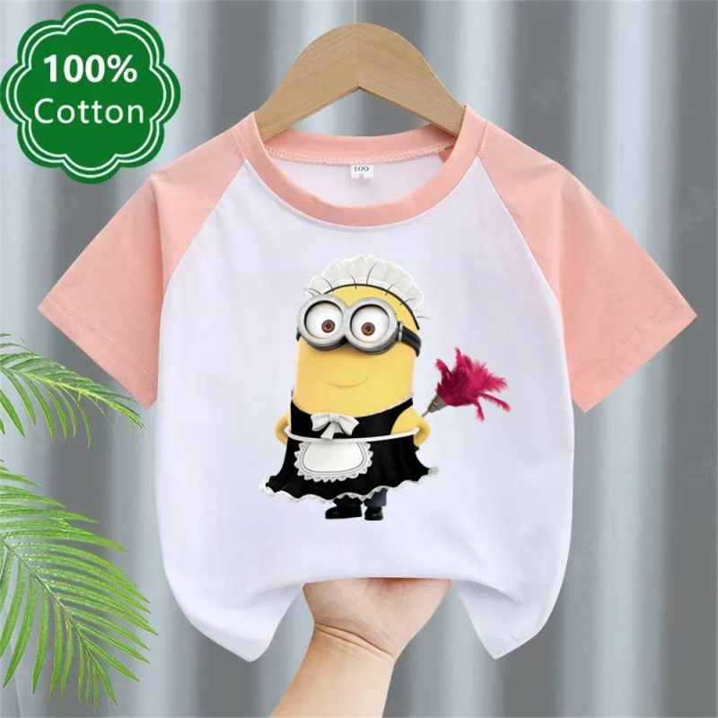 Kids Minions Birthday T-Shirt (Ages 3–14) - Image 11