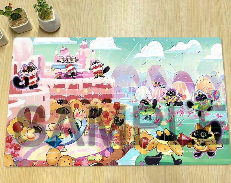 Minion Yummysment Playmat – Anime TCG/CCG Game Mat with Free Bag - Image 5